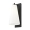 Z-Lite Farrell 1 Light Wall Sconce, 7.25in. W x 16.5in. H, Matte Black 3043-1SL-MB - alternate 3